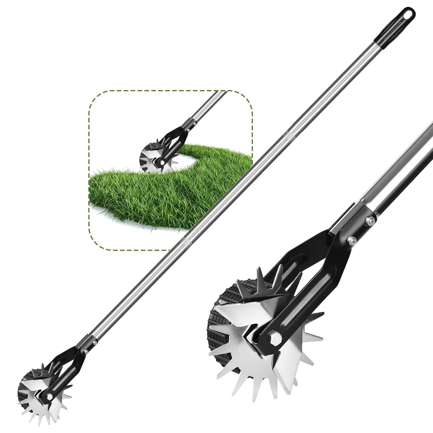 Mua Yuanling Edger Lawn Tool Hand Manual Wheel Rotary Lawn Edger with