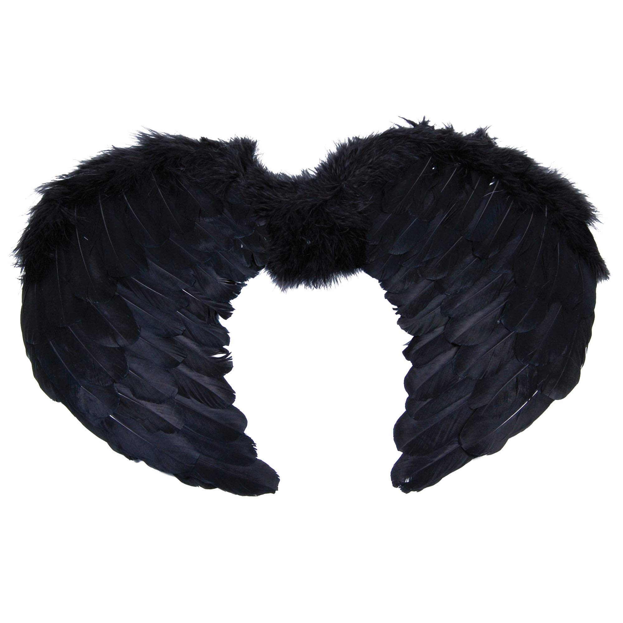 Black Feather Wings - Accessory
