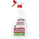 Nature&rsquo;s Miracle Dog Stain &amp; Odor Remover, Enzymatic Cleaner, 32 oz | Tough on Dog Urine, Feces, Vomit, Drool and Other Organic Stains and Odors, For Multiple Surfaces, Fresh Scent