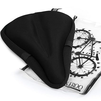 Bikeroo Most Comfortable Bike Seat Cushion Cover 28 X 17 Cm