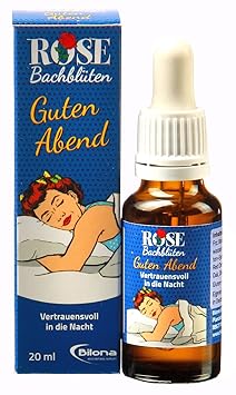 ROSE 'Guten Abend' - Bachblütenmischung, 20 ml Stockbottle