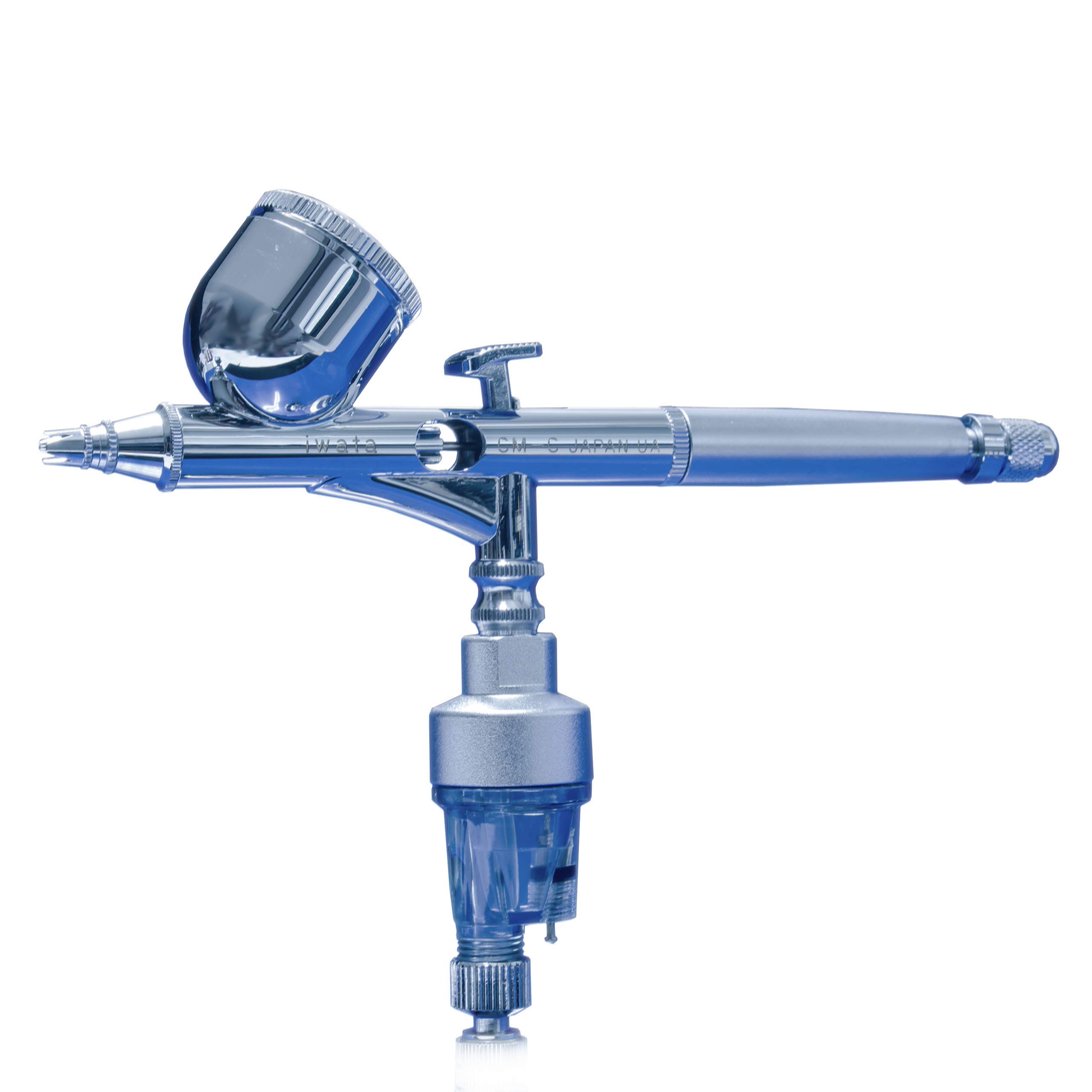 Photo 1 of *STOCK PHOTO FOR REFERENCE* Iwata Custom Micron CM-C Gravity Feed Dual Action Airbrush