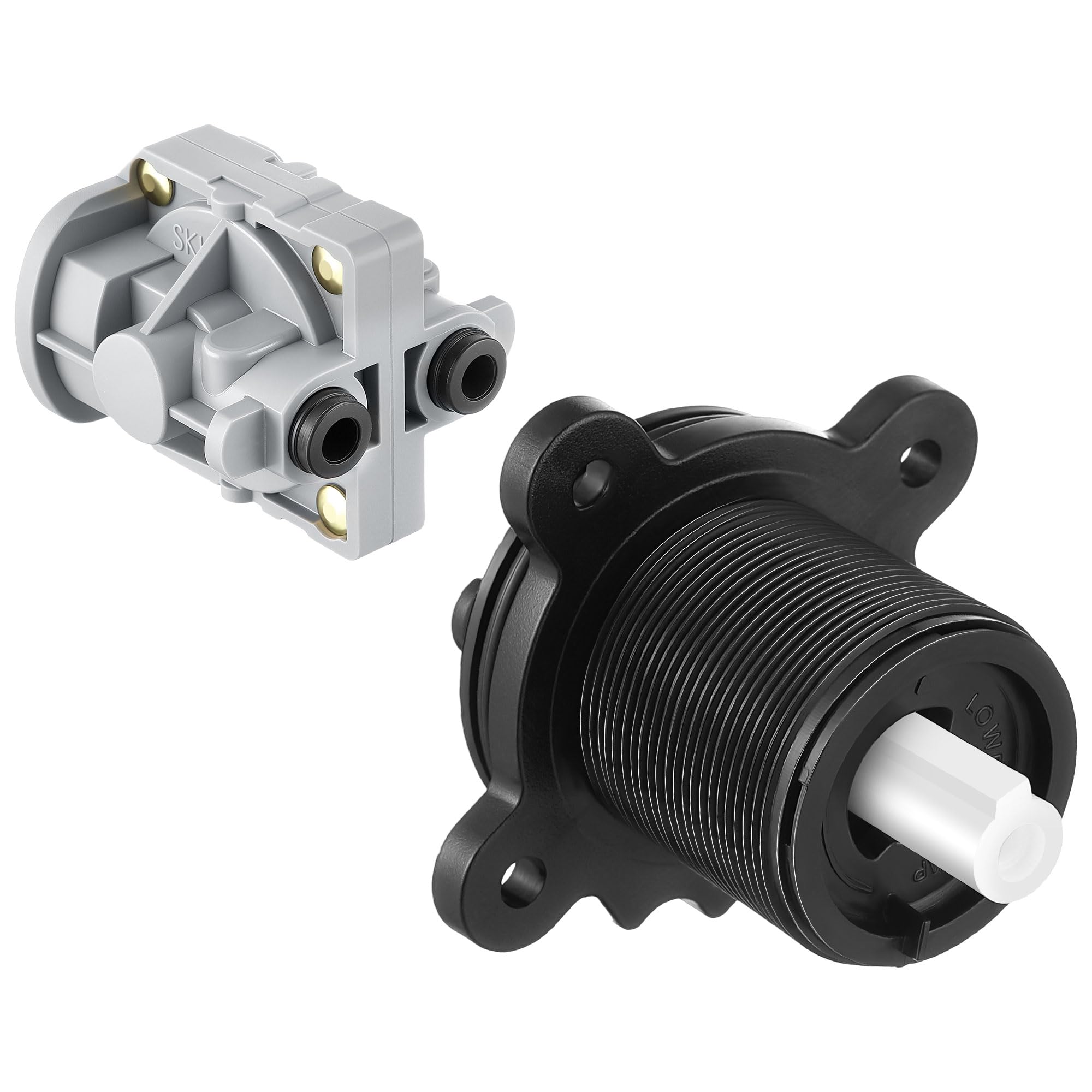 Photo 1 of Dreyoo Pressure Balancing Cartridge and Valve Stem Assembly, Compatible with 971-2500 and 974-2910, Compatible with Pfister 0X8/JX8/VB8/JV8 Deep Casting Valve, for Single Handle Tub and Shower Parts