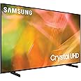 SAMSUNG 50-Inch Class Crystal 4K UHD AU8000 Series HDR, 3 HDMI Ports, Motion Xcelerator, Tap View, PC on TV, Q Symphony, Smart TV with Alexa Built-In (UN50AU8000FXZA, 2021 Model)