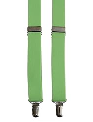 Tuxgear Mens Bow Tie and Suspender Set