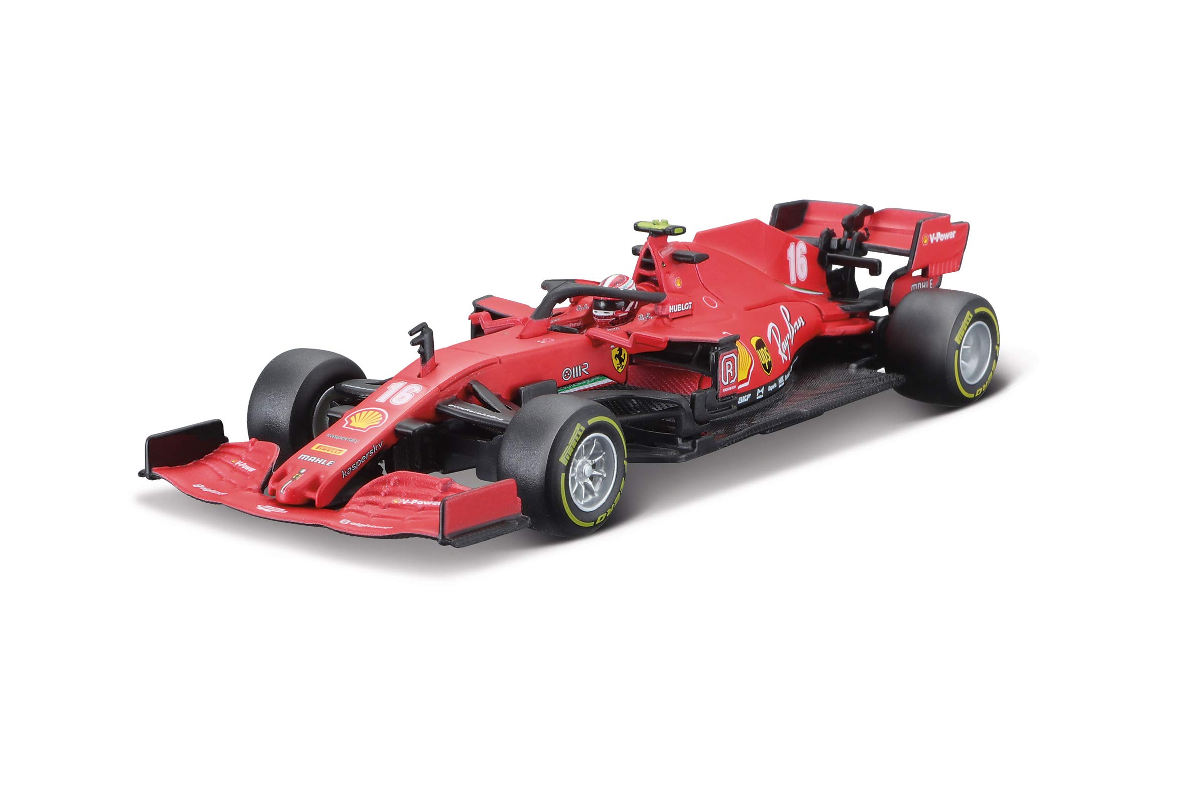 Burago - Ferrari SF1000 2020 Racing Le Clerc, 1:18