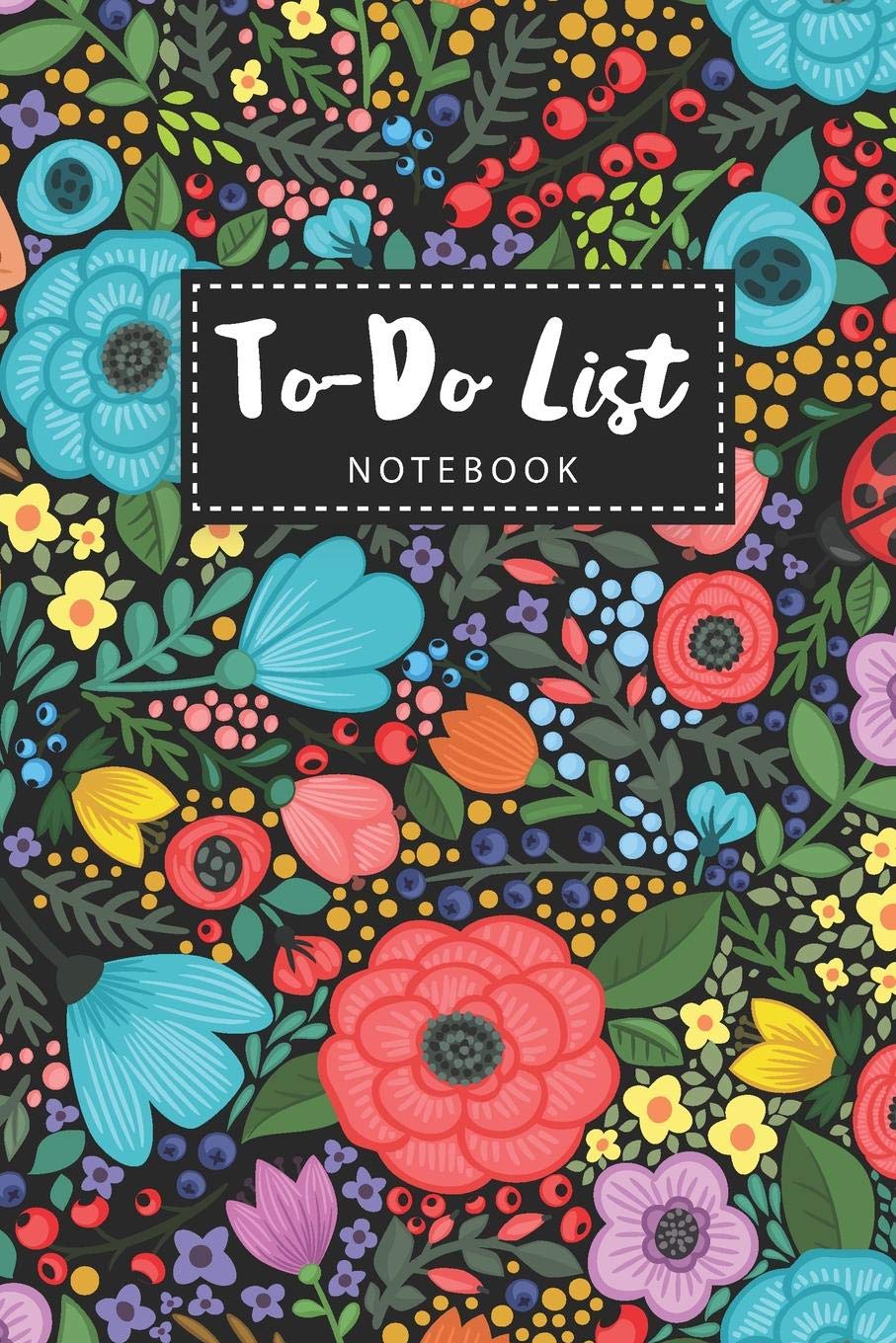 To Do List Notebook Colorful Floral Cover 110 Daily Work Day Checklist Productivity Journal To Do Lists Prioritize Task With Checkboxes Things Daily To Do List Personal Task Management Angelica M H
