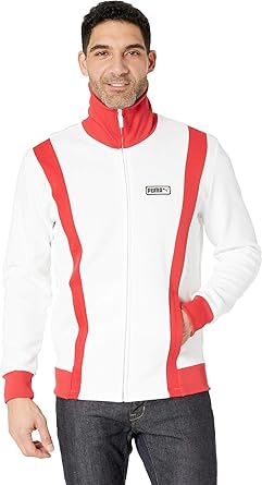 puma spezial track jacket in yellow