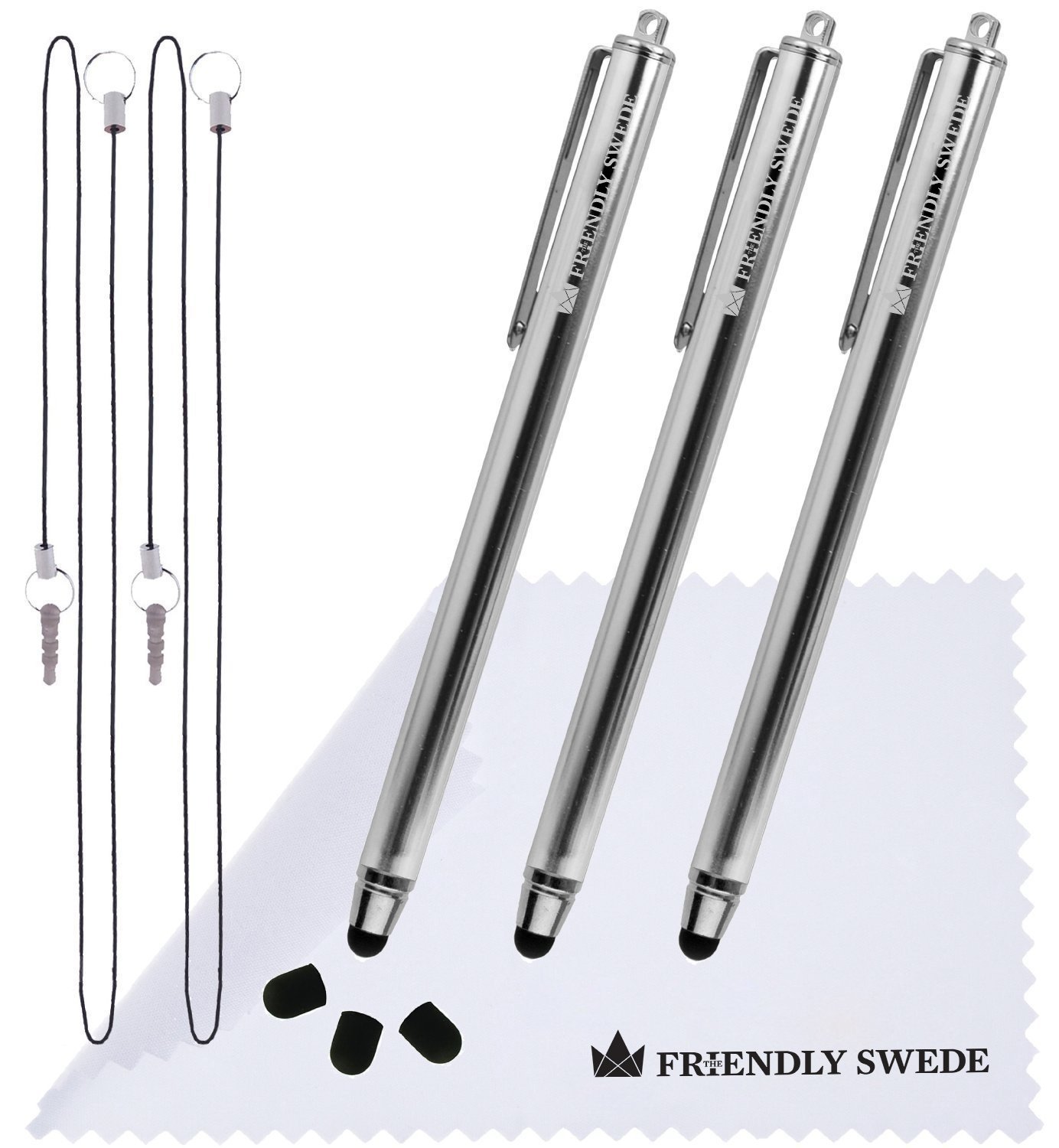 The Friendly Swede Thin Tip High Precision Capacitive Stylus Pens 5.5