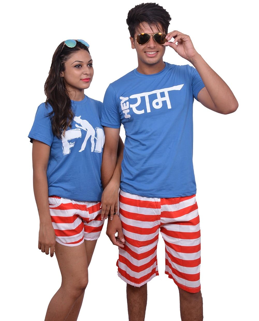 dri fit couple shorts