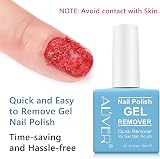 HUALIJIA Gel Nail Remover 15ml Fast Gel Polish Remover No Foil Soak 2-4 Min view 6