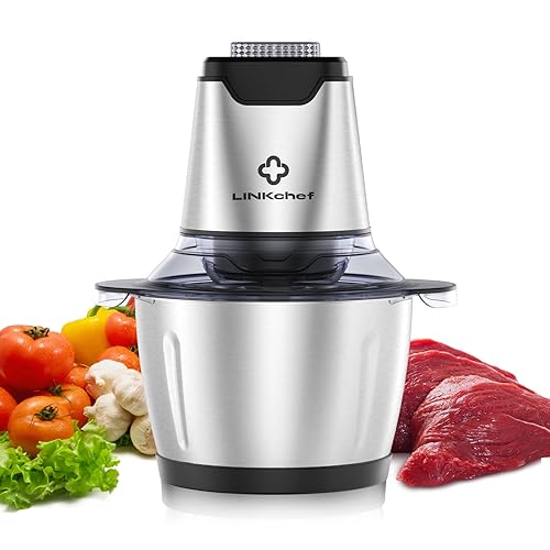 LINKChef Food Chopper, Cup Food Processor Mini Electric,