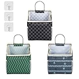 3 Pcs Wall Hanging Storage Bag Hanging Organizer