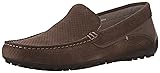 Geox Men's M Snake Moc 15 Boat Shoe, Ebony, 41 EU/8