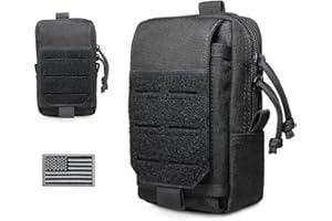 WYNEX Tactical EDC Pouch, Molle Utility Pouches Gadget Organizer Phone Holder Waist Pack Smartphone Pouch Tool Holster Pocket