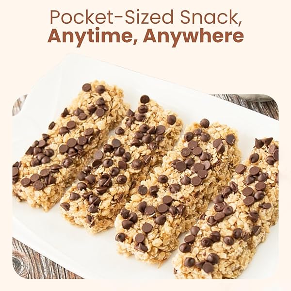WELLSLEY FARMS CHEWY CHOCOLATE CHIP GRANOLA BARS – NO HIGH-FRUCTOSE CORN SYRUP – VEGETARIAN – WHOLE GRAIN GRANOLA BARS – 110 CALORIES PER BAR – PERFECT FOR SNACKS & LUNCHBOXES, 60 COUNT (PACK OF 1)