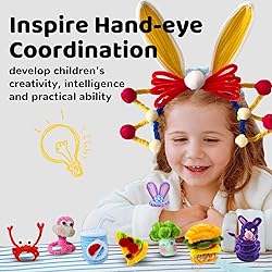 ESUOHYM 200 PCS Black Colors Pipe Cleaners Craft