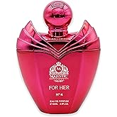 Fine Perfumery Majestic For Her No4 - Coffee, Sweet, Warm Spicy Scent Perfume for Women - Long Lasting Women's Fragrance - 3.4 oz EDP Spray