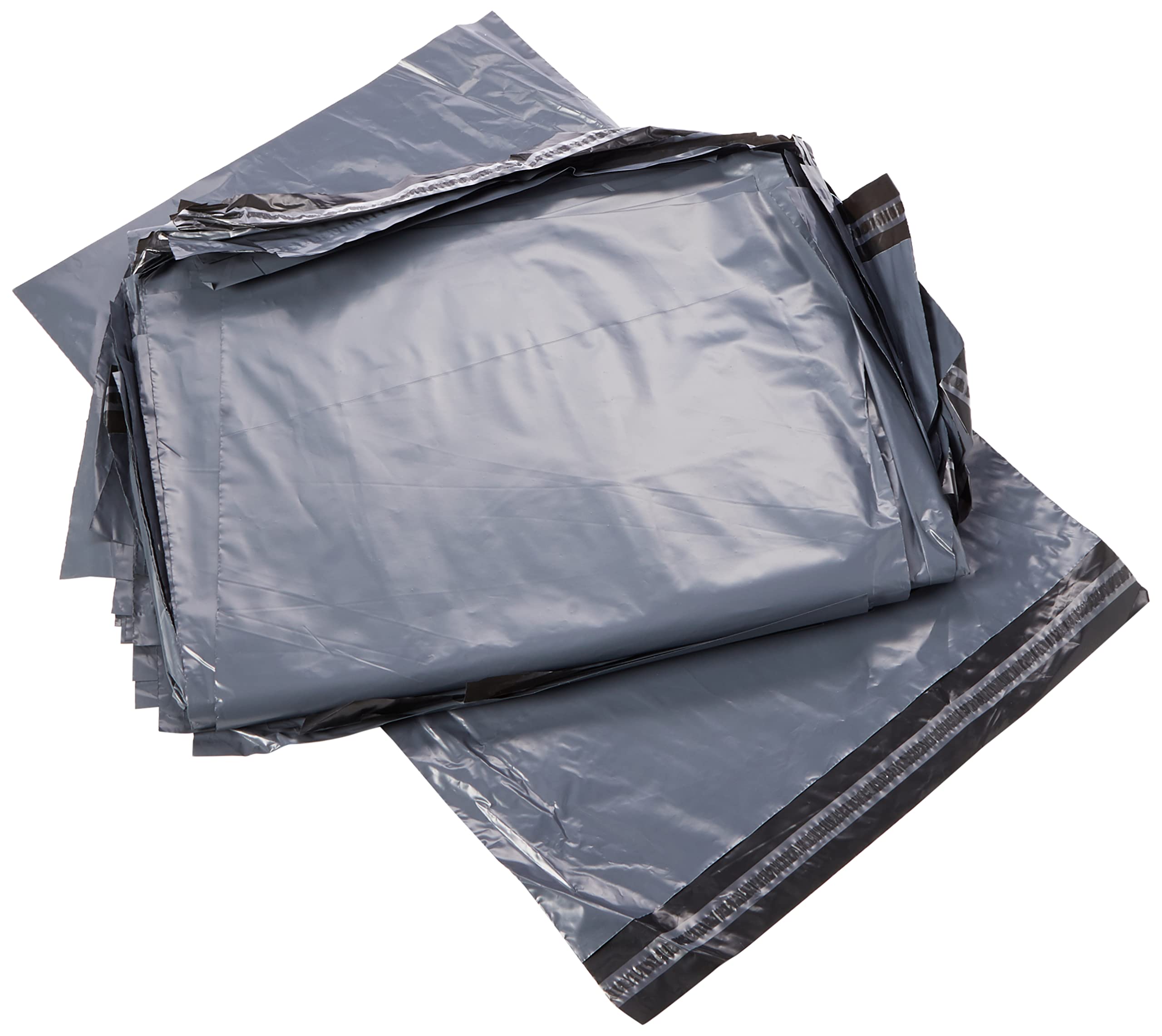 Triplast 17 x 24-Inch Plastic Mailing Postal Bag - Grey (Pack of 100)