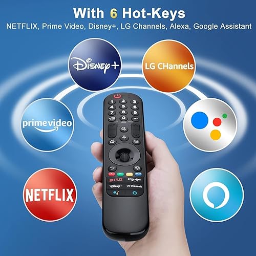 Universal LG Voice Magic Remote 21GA, Replacement for LG Smart TV