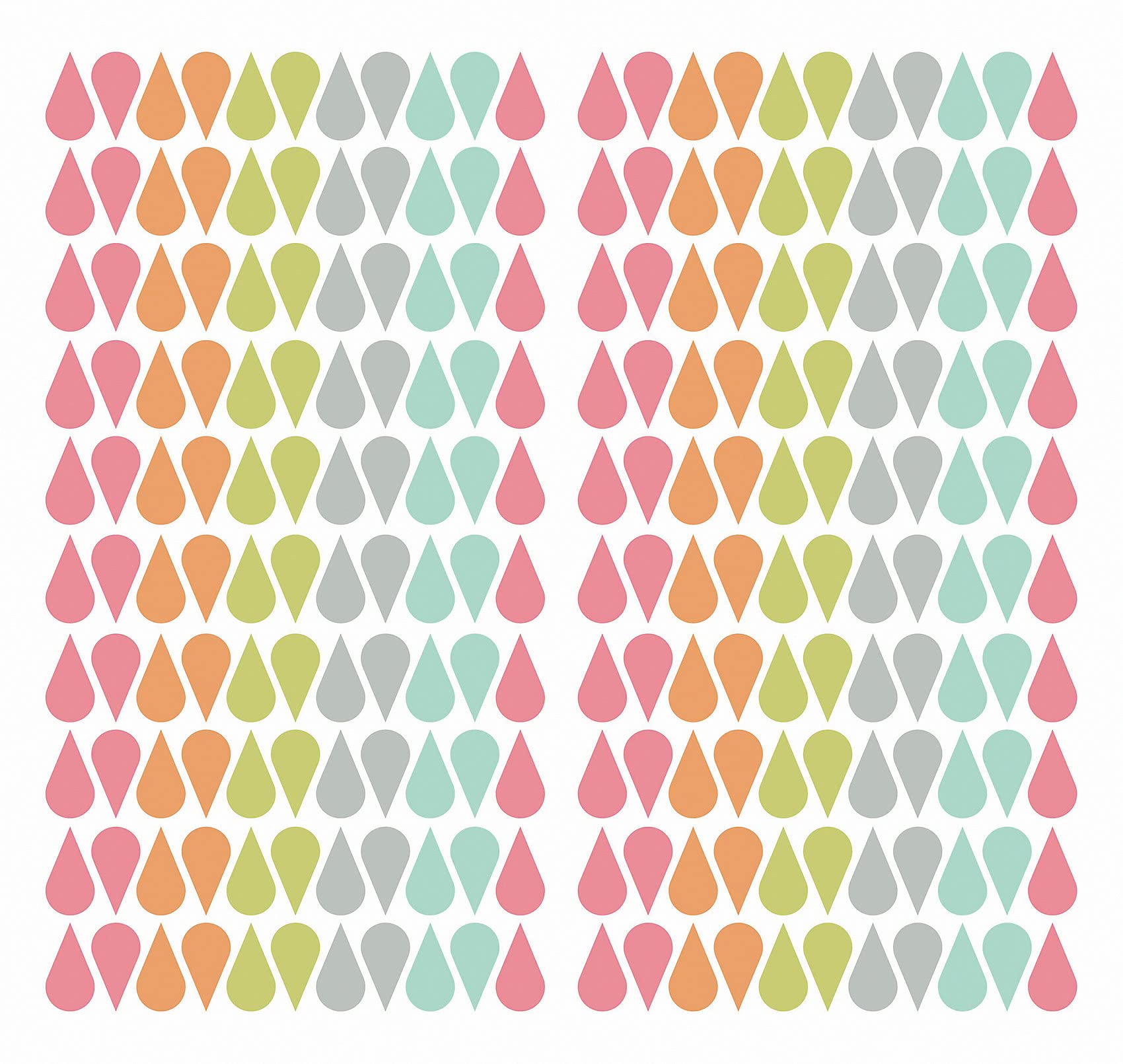 RoomMates Wall Decal, Colorful