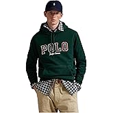 POLO RALPH LAUREN Men's The Rl Fleece Plaid-Logo Hoodie