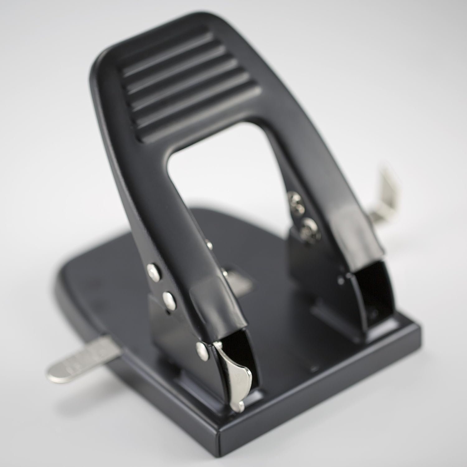 Officemate 2 Hole Punch, 30 Sheet Capacity, Black (90092) : Paper Punches : Office Products