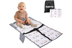 Newly Upgraded Seat Extender for Kids, Portable Airplane Bed for Toddler, Baby Hammock Travel Essentials, 79x44CM Foldable, C