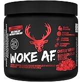 BUCKED UP Woke AF - High Stimulant Pre-Workout- Prolonged Energy & Next Level Focus Without Side-Effects - ZERO SUGAR - ZERO 
