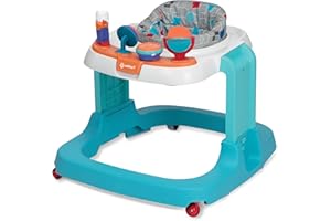 Safety 1st Ready, Set, Walk! DX Developmental Walker, Grey Geo