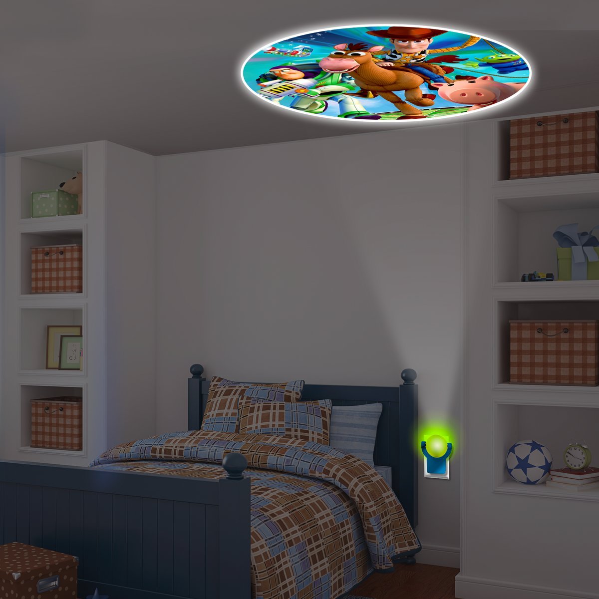 Disney Projectables Toy Story LED PlugIn Night Light, 11741, Image