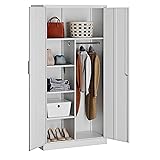 SISESOL Metal Storage Cabinets Locker with Locker