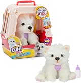 Little Live Pets Luna Samoyed Puppy Realistic Interactive Toy 60+ Sounds