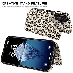 LETO for iPhone 16 Plus Case Wallet - Flip Folio