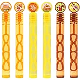 CCINEE 36Pcs Thanksgiving Bubble Wands Bulk for Kids, Mini Pumpkin Bubble Wands Fall Party Favors Bubbles Toys for Fall Festival Gifts Classroom Prizes Goodie Bags Stuffers