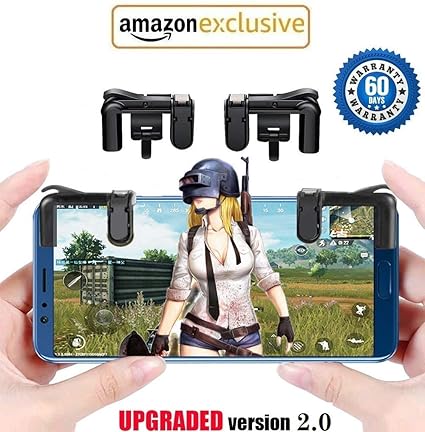 Ycnex Pubg Gaming Joystick For Mobile Trigger For Amazon In - ycnex pubg gaming joystick for mobile trigger for mobile controller l1 r1 with sensitive