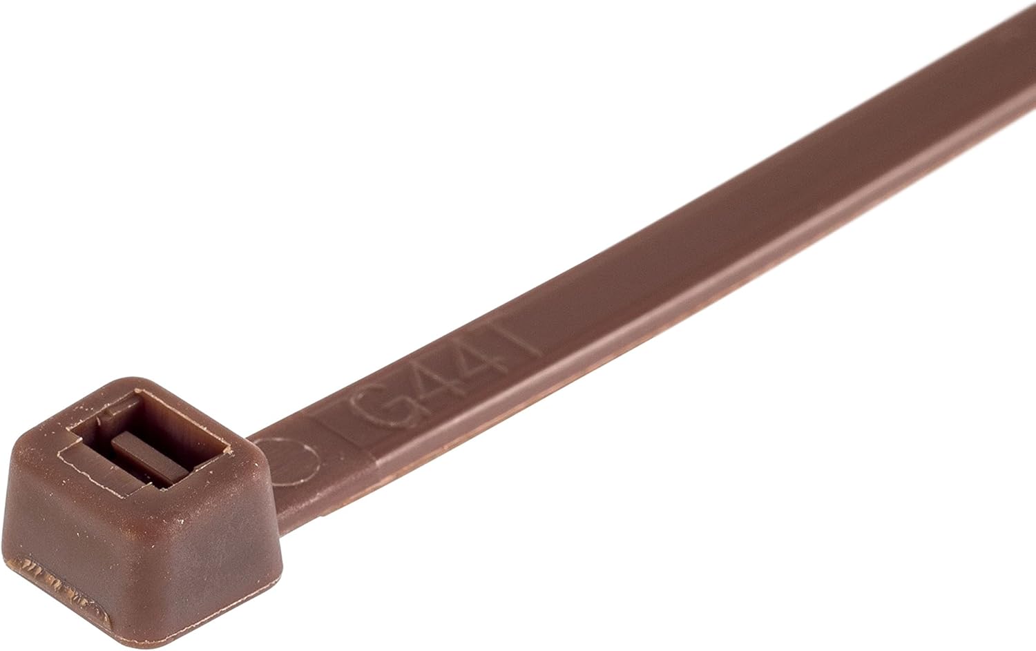 Gocableties 1000 Pack of Brown Cable Ties, 150mm x 3.6mm, 6″ Premium