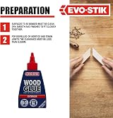 Evo-Stik Exterior Wood Glue 250ml D3 Weatherproof Extra Strong Fast Setting view 6