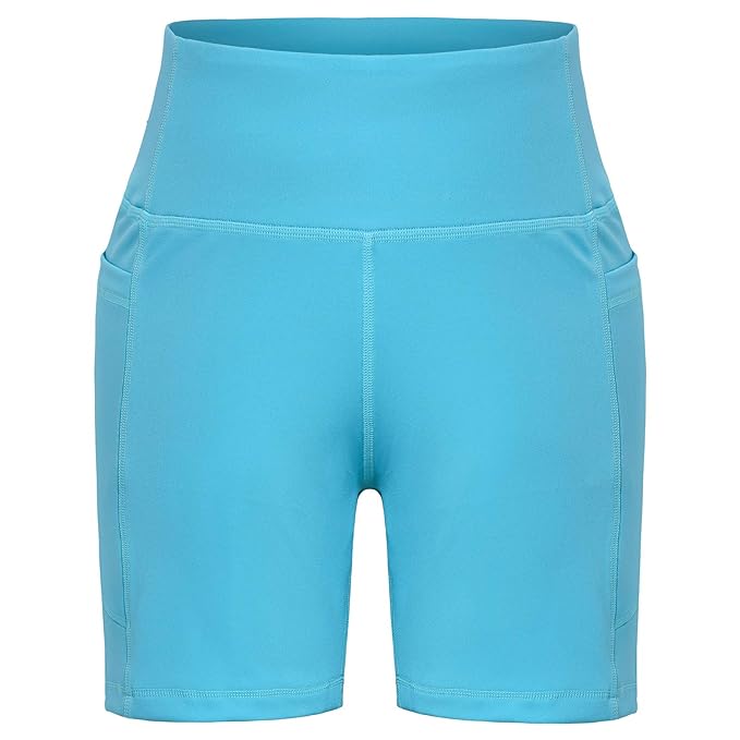 Nother Womens Yoga Short Pants High Waisted Workout Shorts with Pockets