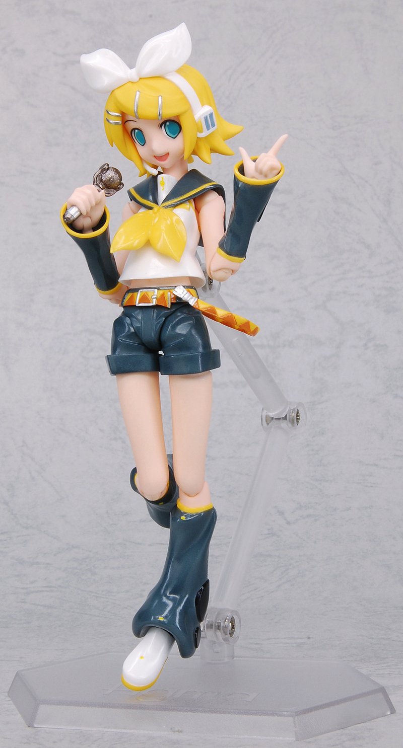Good Smile Vocaloid Kagamine Rin Figma Action Figure Max Factory Toys Games Statues