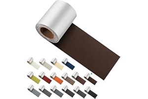 ILOFRI Self Adhesive Leather Repair Patch Tape 3x60 inch, Vinyl and Leather Repair Kit for Couches, Furniture, Car Seat, Boat Seat, Sofa, Vinyl Upholstery, Chair, Interior - Dark Brown #2