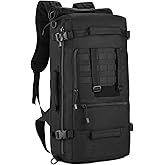 HUNTVP 50L 3 Way Tactical Backpack Military MOLLE Assault Backpack Modular WR Bag