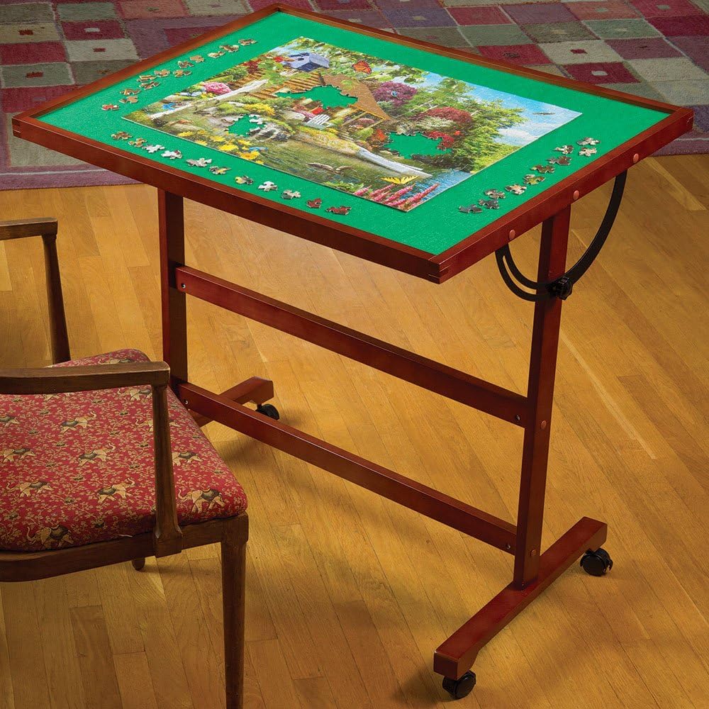 Bits and Pieces Adjustable Puzzle Tableau Folding Jigsaw Puzzle