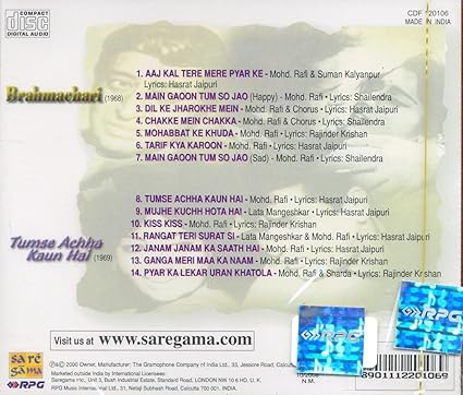 Brahmachari Tumse Achha Kaun Hai Amazon Com Music brahmachari tumse achha kaun hai