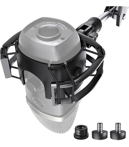 Amazon.com: Blue Radius II Microphone Shock Mount for Yeti and