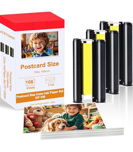 Amazon.com: Canon Color Ink/Paper Set, Compatible with SELPHY