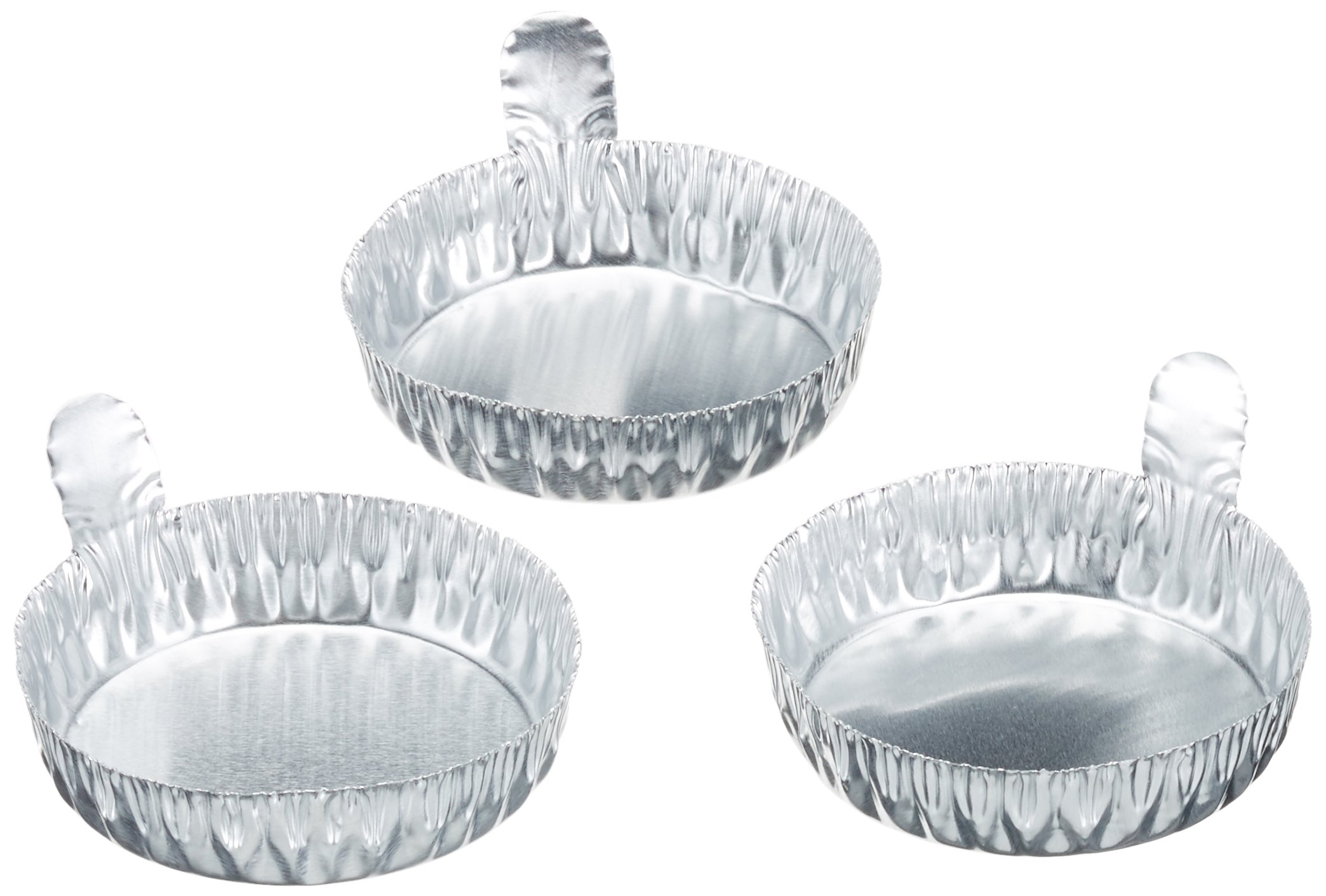 Neolab 2 1601 Foil Trays with Handle Aluminium 55 MM DIAMETER X 14 mm High Size II (Pack of 100)