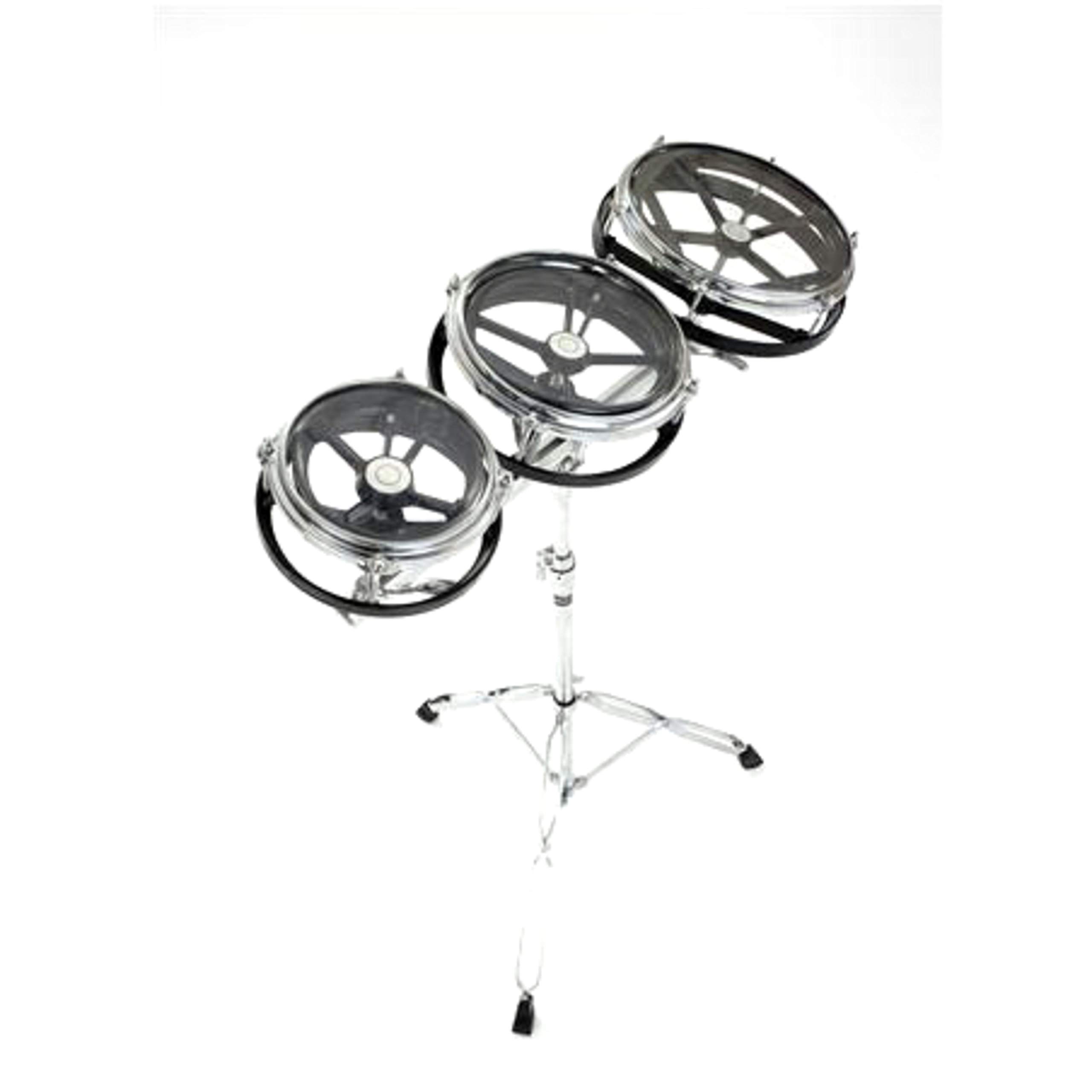 Percussion Plus PP691 6 inch Rotodrum, Silver