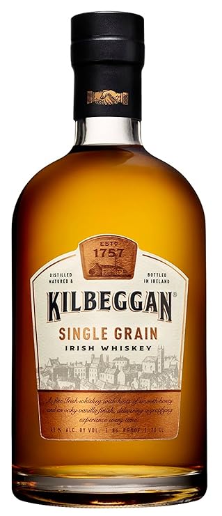 Kilbeggan Single Grain Irish Whiskey (1 x 0.7 l)