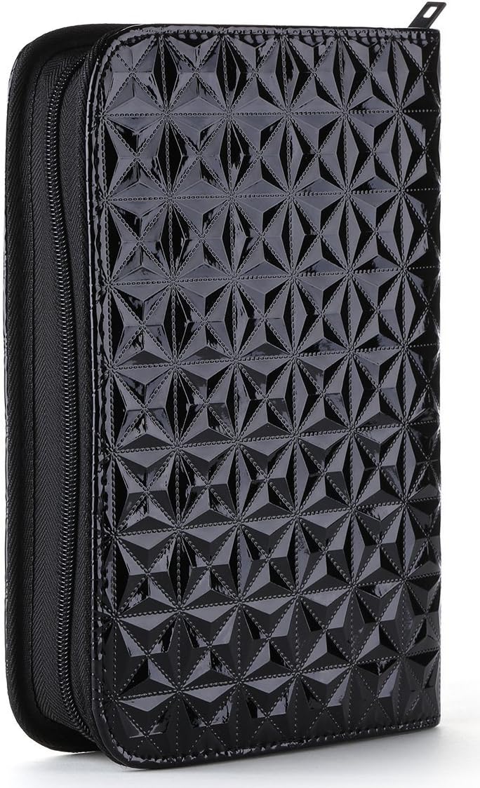 PERFEHAIR Large PU Leather Hair Stylist Scissors Holder Pouch Case Barber Tool